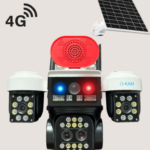 O-KAM 5051 3 LENS 10X OPTİK ZOOM 4G SOLAR RED SPEAKER PTZ KAMERA