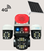 O-KAM 5051 3 LENS 10X OPTİK ZOOM 4G SOLAR RED SPEAKER PTZ KAMERA