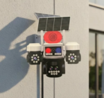 O-KAM 5051 3 LENS 10X OPTİK ZOOM 4G SOLAR RED SPEAKER PTZ KAMERA - Görsel 2