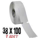 Raf Etiketi 1 Adet 38 x 100 350 Sarım