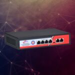 ZTECH ZR-1004 4+2 POE SWİTCH 78W